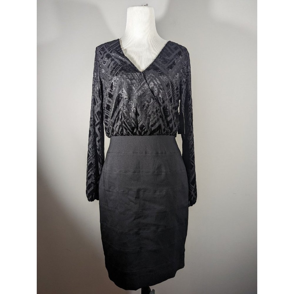 Nicole by Nicole Miller Black Mini Dress